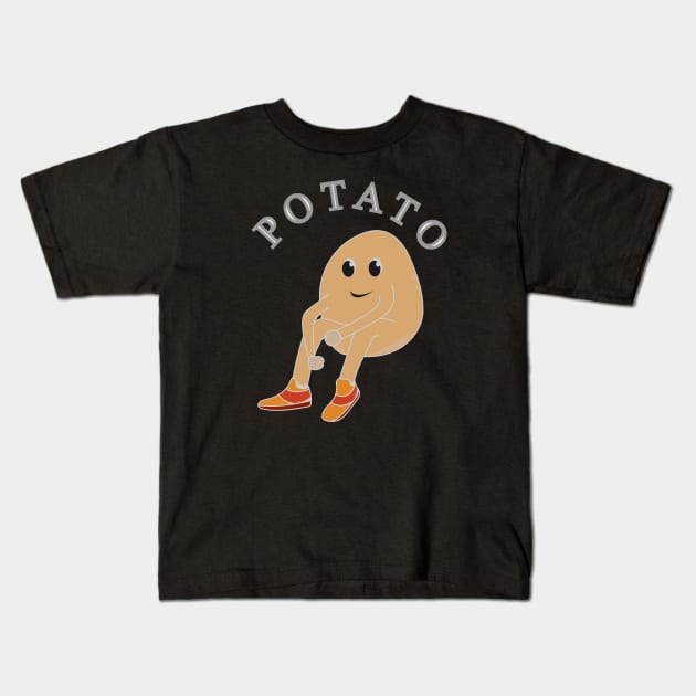 Mr. Potato Kids T-Shirt by iniadampratama